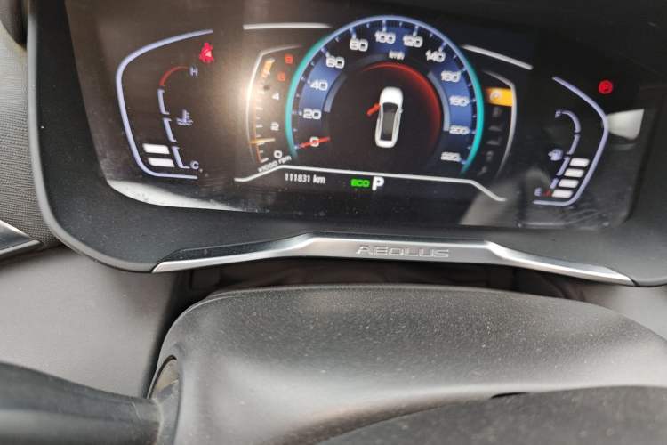 Used Dongfeng Aeolus Yixuan 2020 230T Automatic Advanced Edition Odometer Close Up