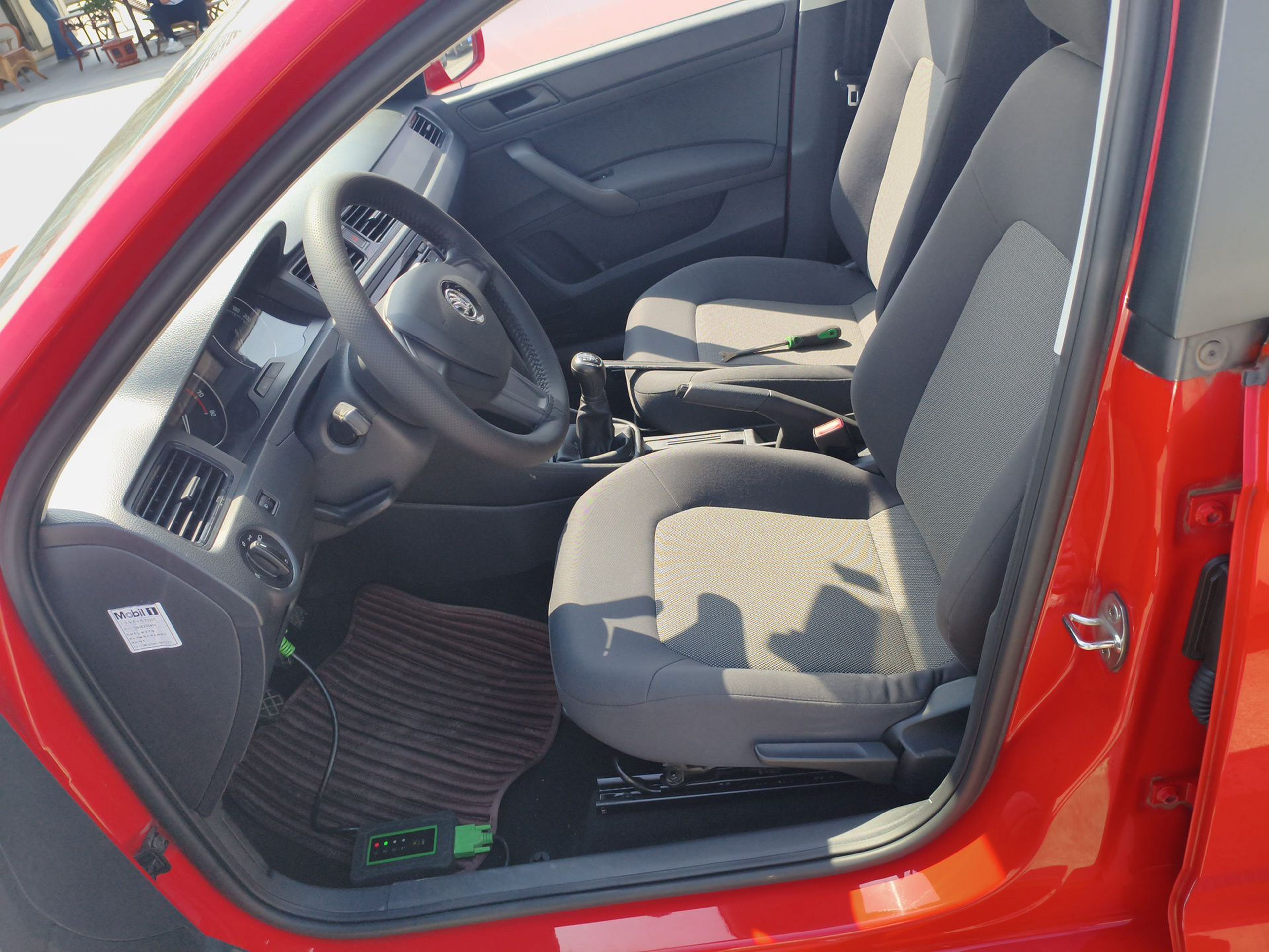 Avant de la voiture