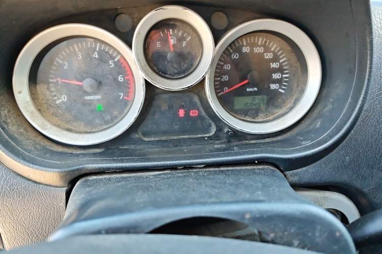 Used Foton MP-X E 2017 2.0L New Express Long Wheelbase 4Q20M Odometer Close Up