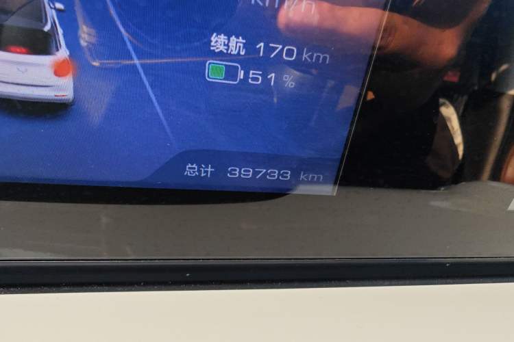 Used Wuling Bingo 2023 333 km Enjoyment Version Odometer Close Up