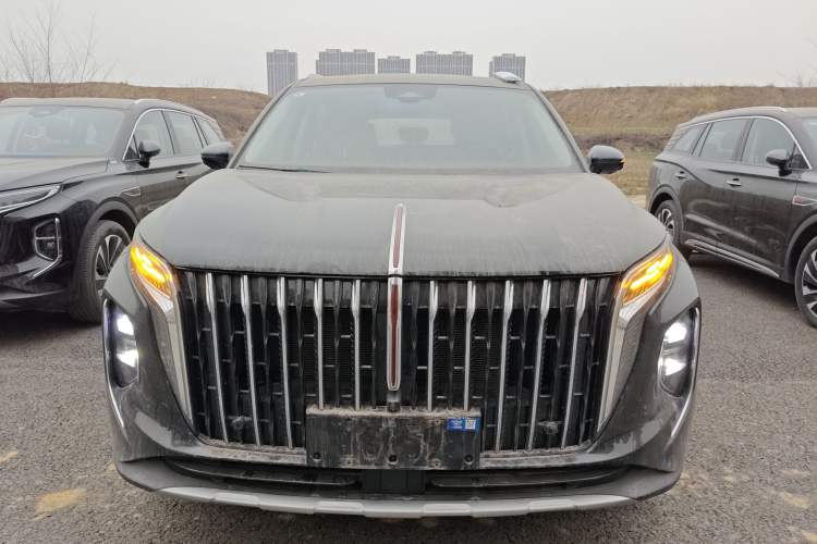 Used Hongqi HS7 PHEV 2024 2.0T PHEV Four-Wheel Drive Flagship Edition 7 Seats Front