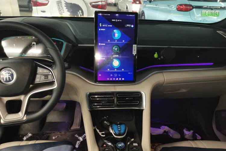 Used BYD Song PLUS New Energy 2021 DM-i 110KM Flagship PLUS Audio And AC Panel