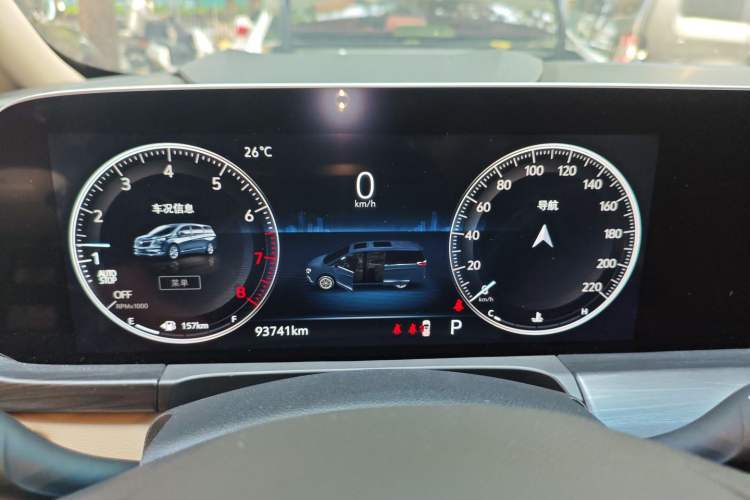 Used Buick GL8 2020 ES Land Cruiser 653T Luxury Model Instrument Cluster