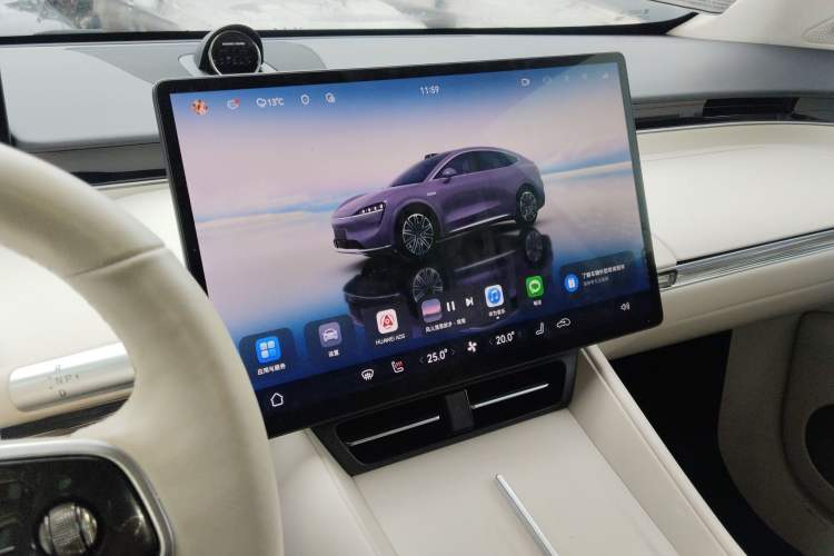 Used Hima Luxeed R7 2024 All-Electric 667 km Max Audio And AC Panel