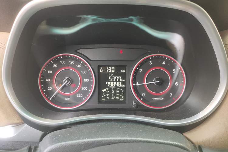 Used Jinbei F50 2017 1.6L Manual Comfort Model Instrument Cluster