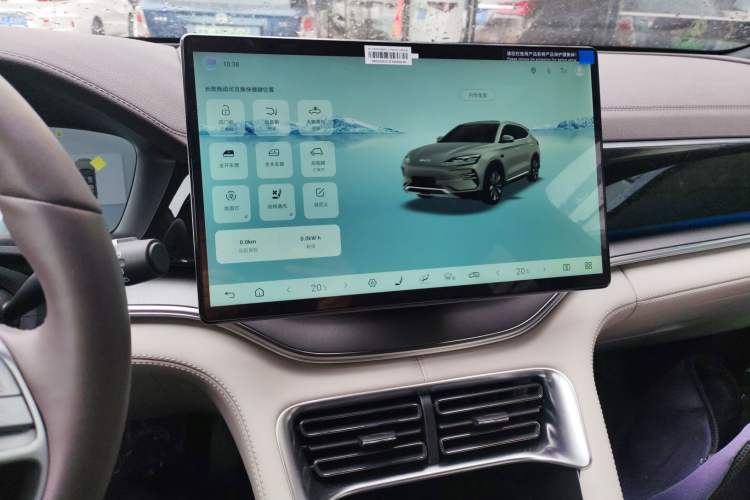 Used BYD Song PLUS New Energy 2025 EV Smart Drive Edition 605km Flagship Model Audio And AC Panel