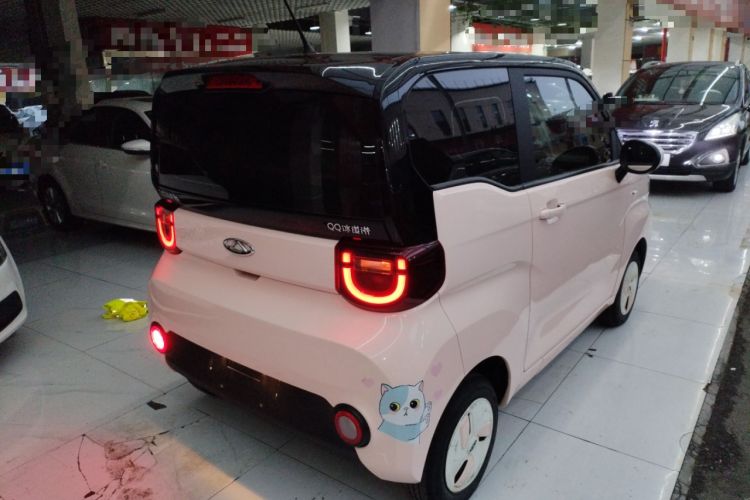 Used Chery QQ Ice Cream 2023 170km Milkshake – Lithium Iron Phosphate Rear Right 45 Deg