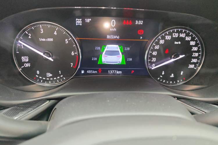 Used Buick Envision 2023 Encore S GS Four-Wheel Drive Sport Model Odometer Close Up