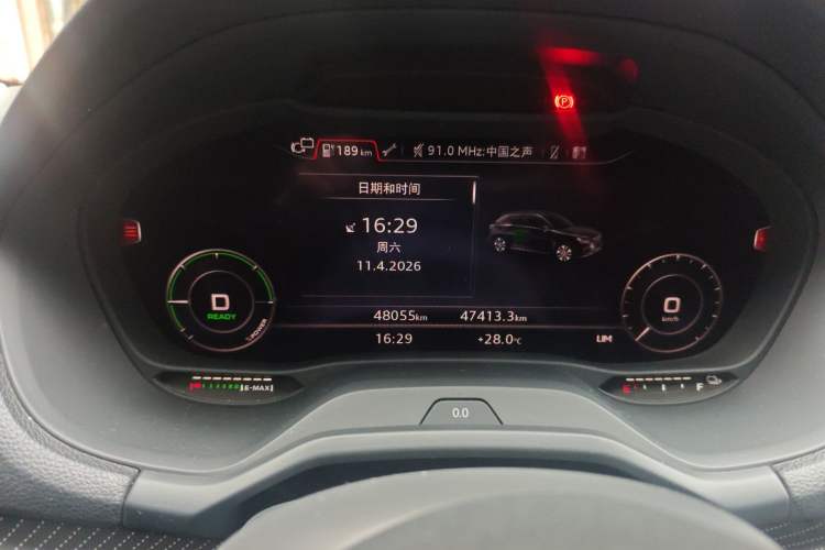 Used Audi Q2L e-tron 2019 Q2L e-tron Pure Electric Smart Enjoyment Model Instrument Cluster