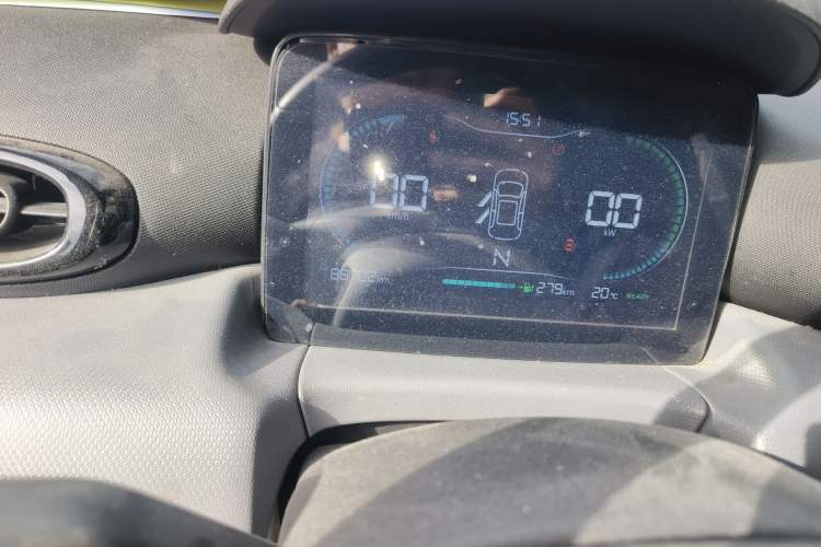 Used Leapmotor T03 2021 400 Lite Edition - Lithium-Ion Battery Odometer Close Up