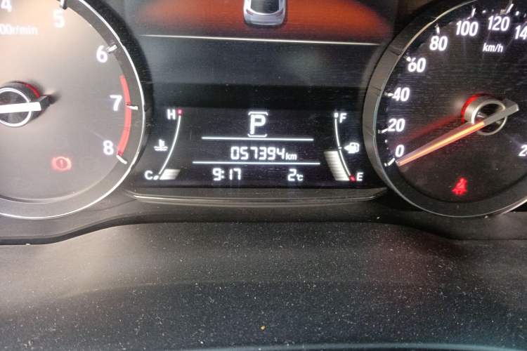 Used Honda Avancier 2019 240TURBO Two-Wheel Drive Luxury Edition Odometer Close Up