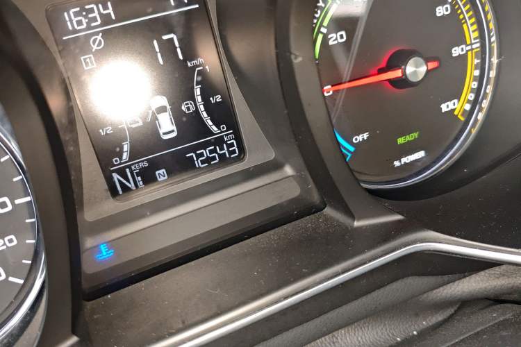 Used MG 6 New Energy 2019 50T Plus Odometer Close Up