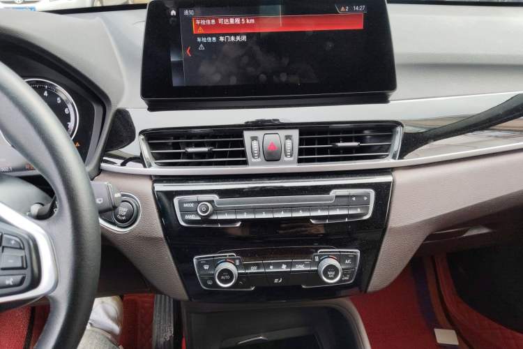 Used BMW X1 2020 sDrive25Li Leading Model Audio And AC Panel