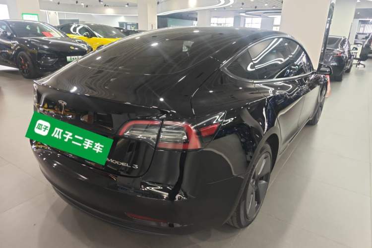 Used Tesla Model 3 2022 Rear-Wheel-Drive Version Rear Right 45 Deg