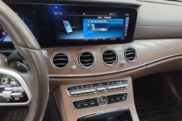 Used Mercedes-Benz E-Class 2020 E 300 L Luxury Model Audio And AC Panel