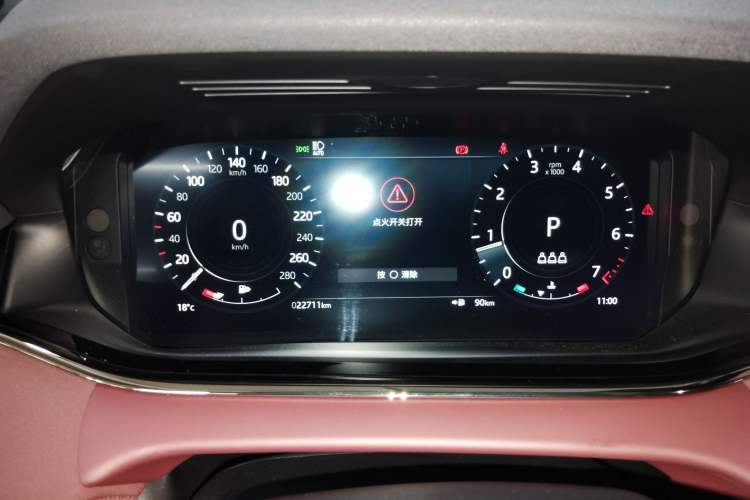 Used Land Rover Range Evoque 2022 Facelifted Aurora L 249 PS R-Dynamic Luxury Edition Instrument Cluster