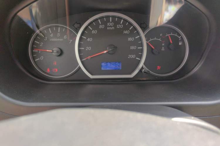 Used Wuling Hongguang 2010 1.4L Standard Version Odometer Close Up