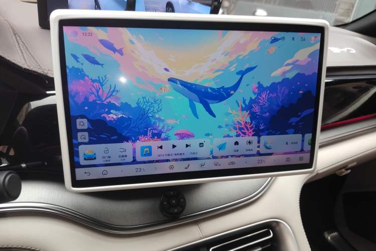 Used BYD Song PLUS New Energy 2025 DM-i 112KM Prestige Model Audio And AC Panel