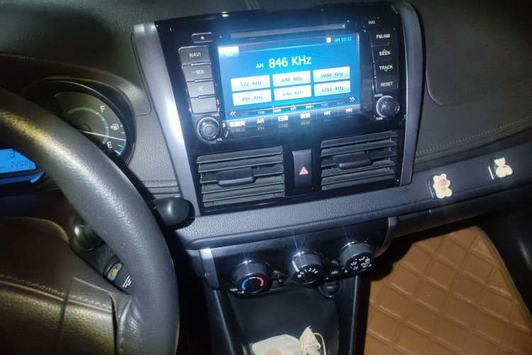 Used Toyota Vios 2014 1.3L Manual Xiang Edition Audio And AC Panel