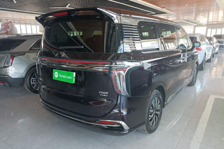 Used Hongqi HQ9 PHEV 2024 2.0T Four-Wheel Drive Business Edition Rear Right 45 Deg