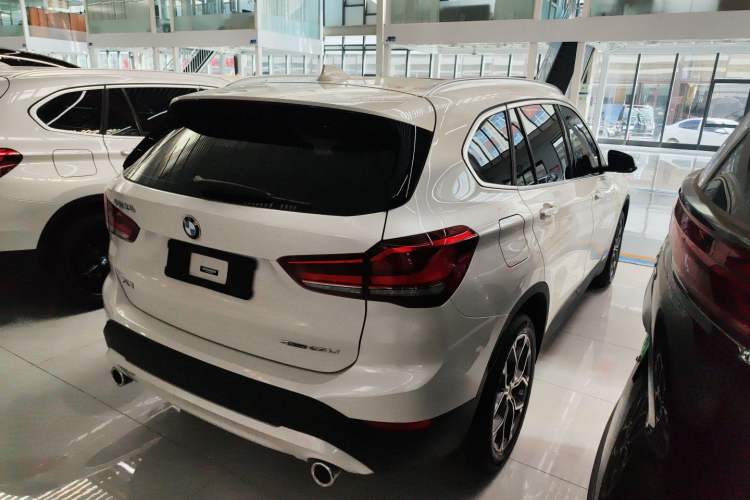 Used BMW X1 2021 Restyled sDrive25Li Leading Edition Rear Right 45 Deg