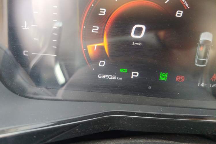 Used Geely Auto Monjaro 2019 300T YAOXINGZHE Odometer Close Up