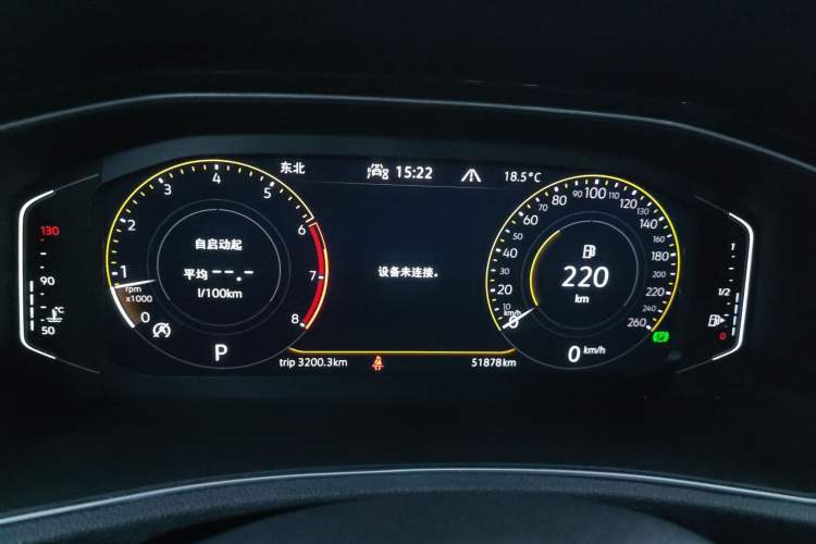 Used Volkswagen T-ROC 2021 280TSI DSG Two-Wheel Drive Comfort Connect Edition Instrument Cluster