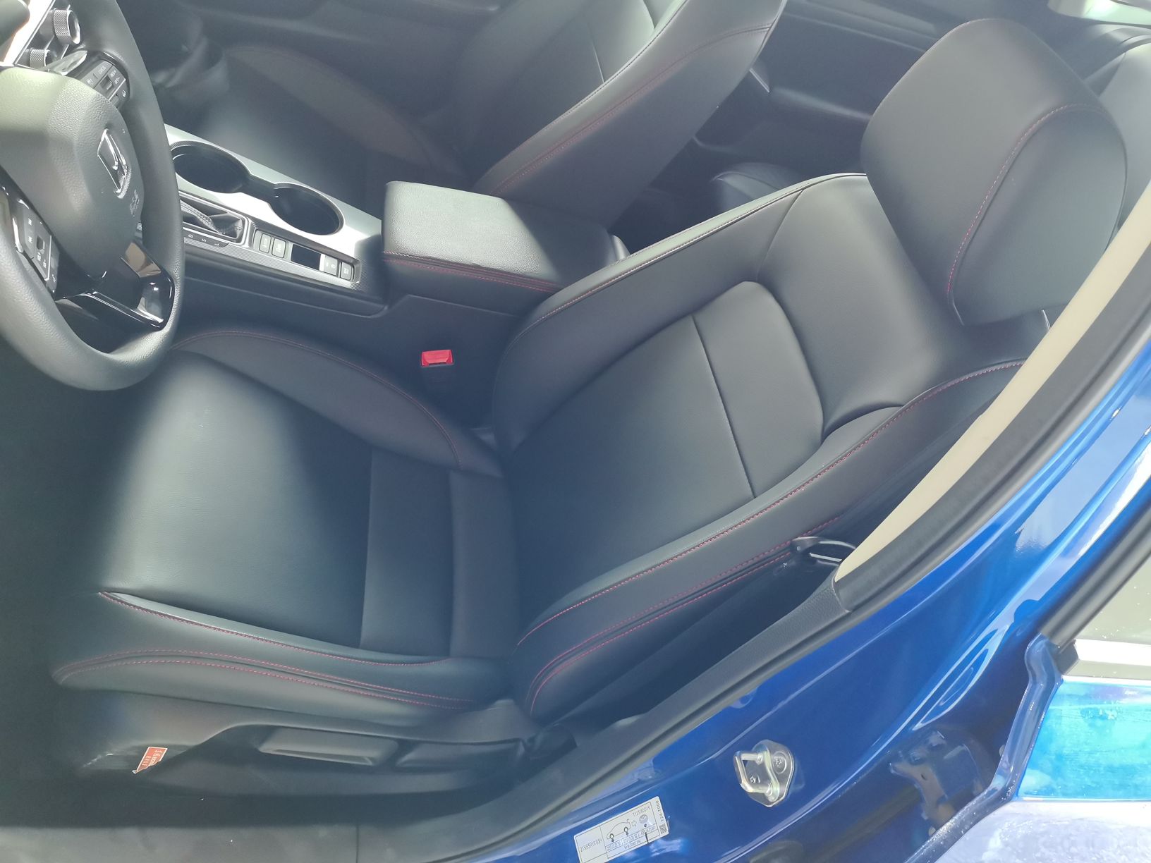 Avant de la voiture