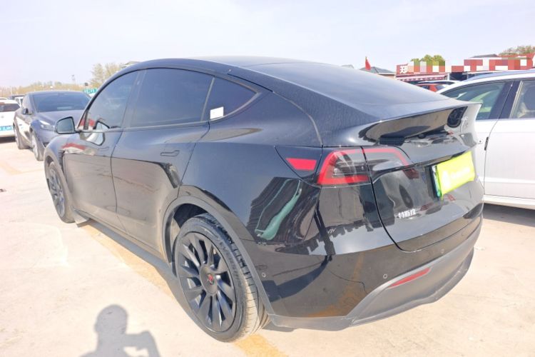 Used Tesla Model Y 2021 Long-Range All-Wheel-Drive Version Rear Left 45 Deg