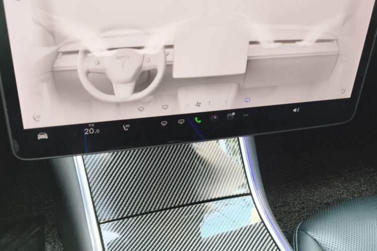 Used Tesla Model 3 2019 Standard Range Rear-Drive Upgraded Version Audio And AC Panel