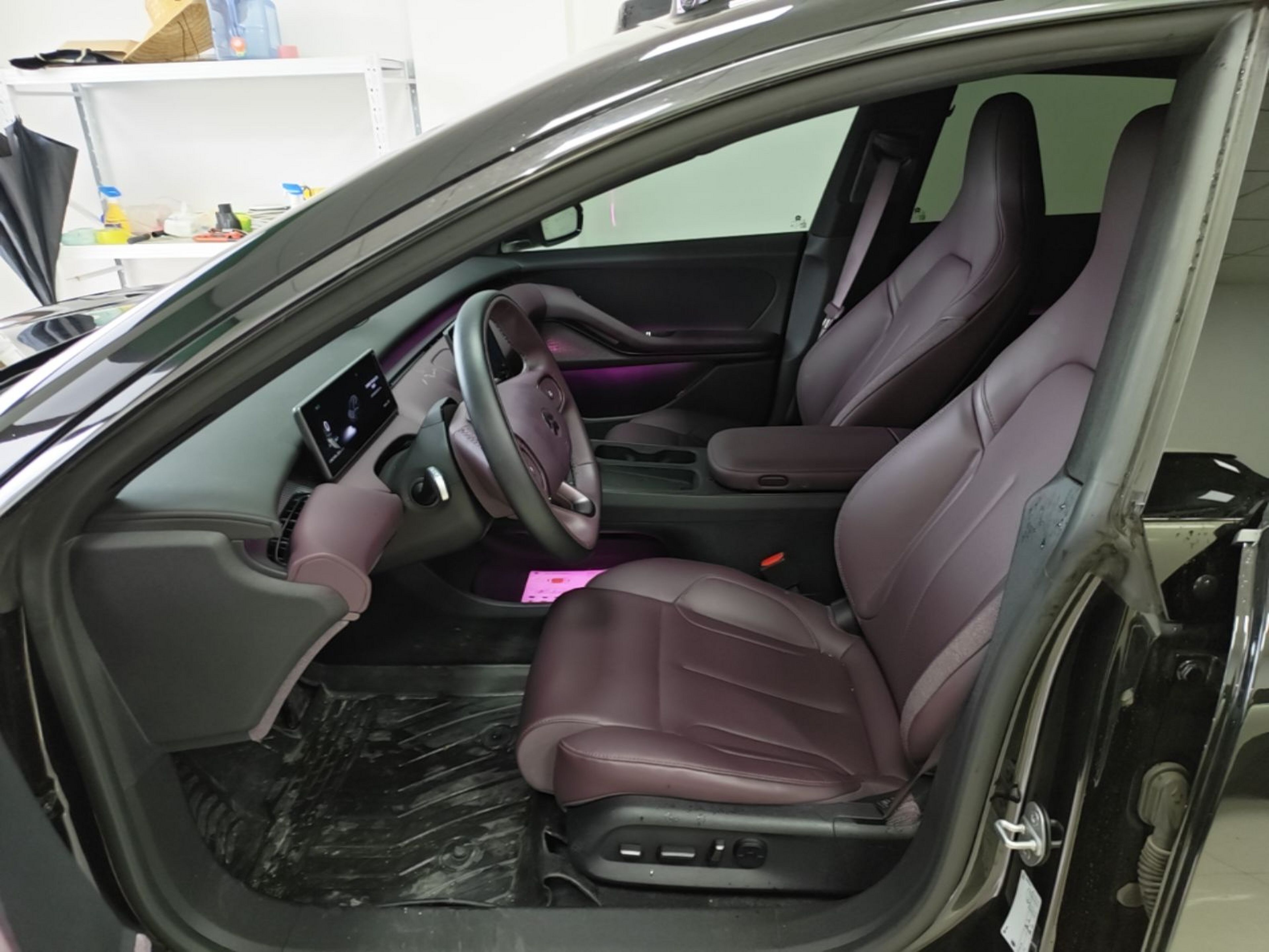 Avant de la voiture