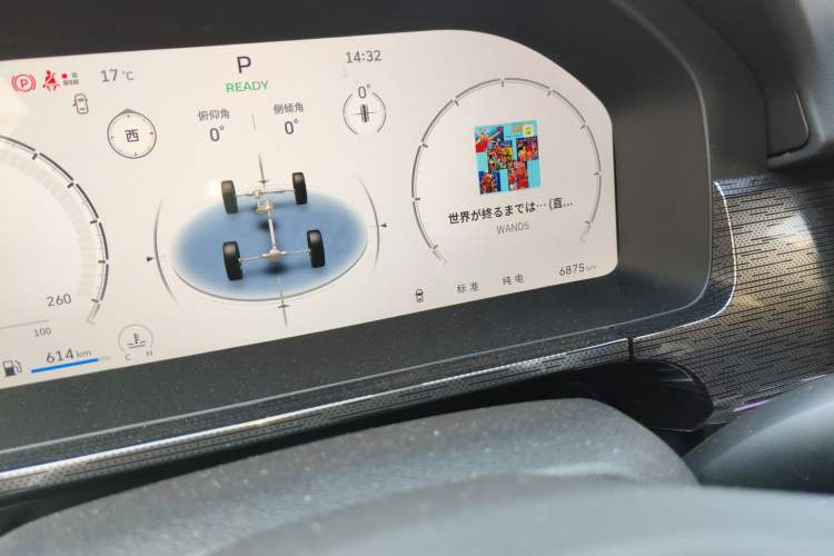 Used Tank 400 New Energy 2026 Model—Hi4-T Smart Enjoyment Version Odometer Close Up