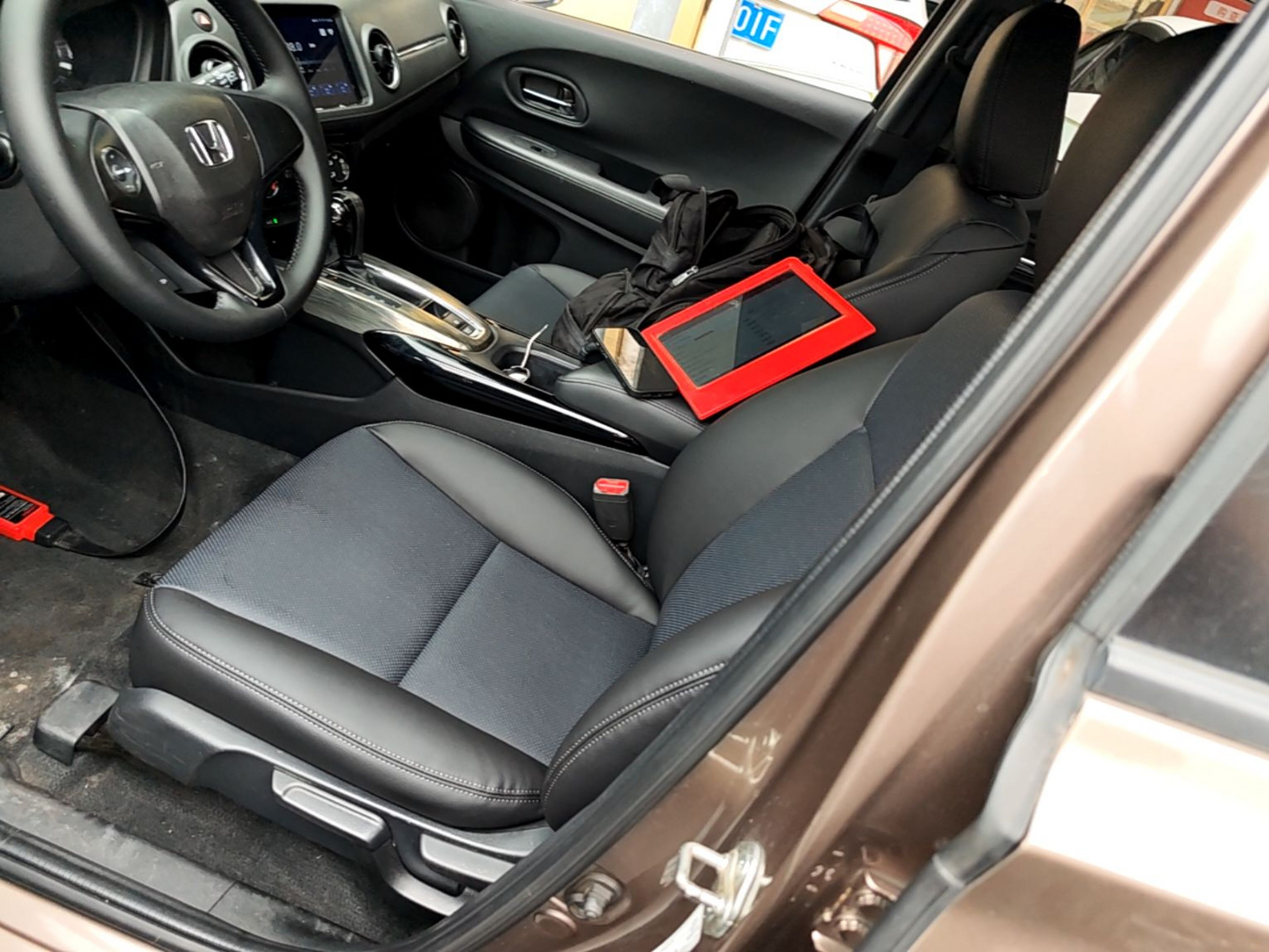 Avant de la voiture
