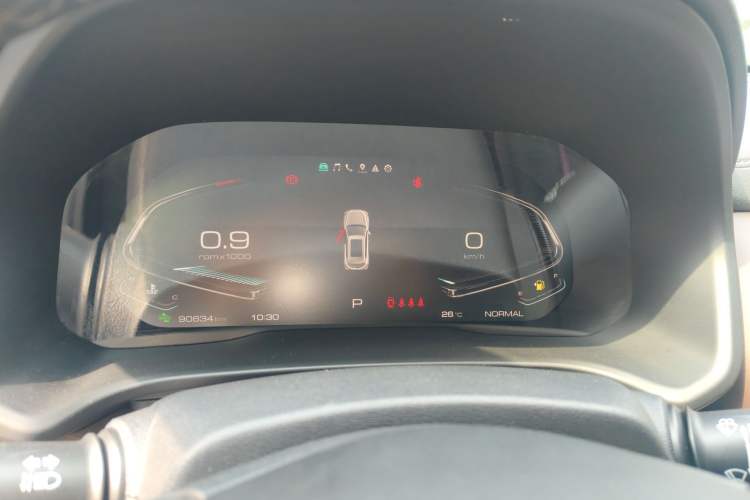 Used Wey VV5 2020 1.5T Two-Wheel Drive Smart Pioneer Instrument Cluster