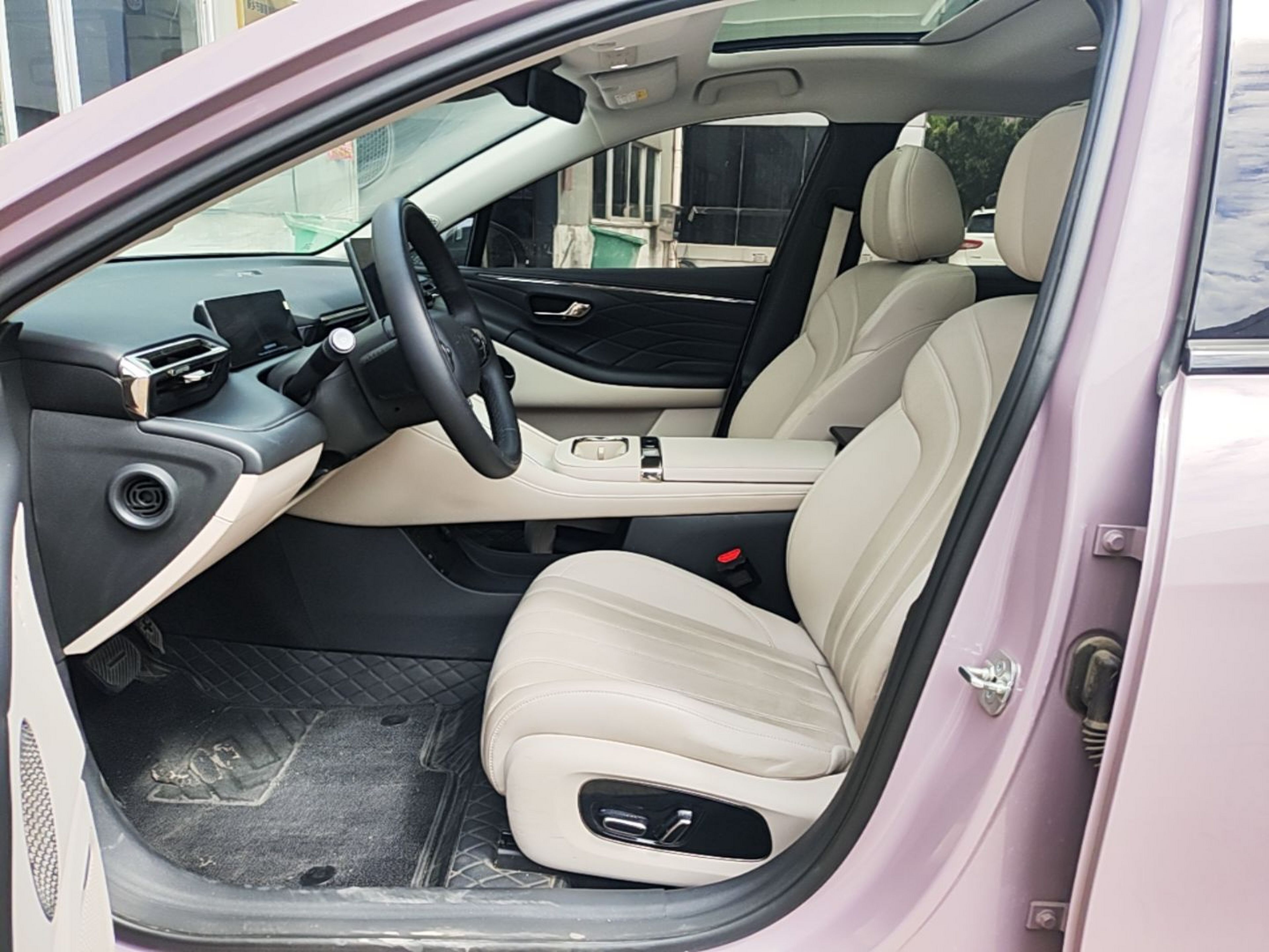 Avant de la voiture