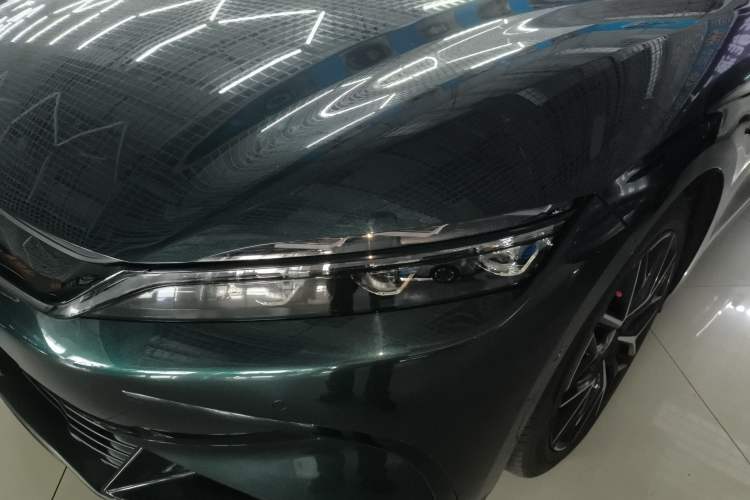 Used BYD Han 2022 EV 610 km All-Wheel-Drive Qianshan Cui Limited Edition
