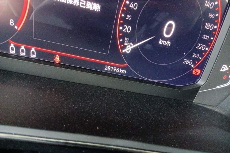 Used Volkswagen Passat 2023 Restyled 330TSI Starry Luxury Edition Odometer Close Up