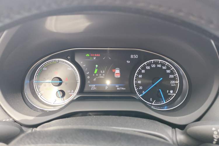 Used Toyota Harrier 2022 Dual-Engine 2.5L CVT Four-Wheel Drive Luxury Edition Instrument Cluster