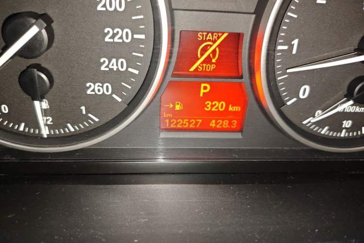 Used BMW X1 2013 xDrive20i X Design Package Odometer Close Up