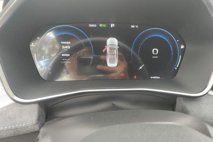 Used Geely Auto Preface 2023 2.0TD "Only This Verdant Green" Edition Instrument Cluster