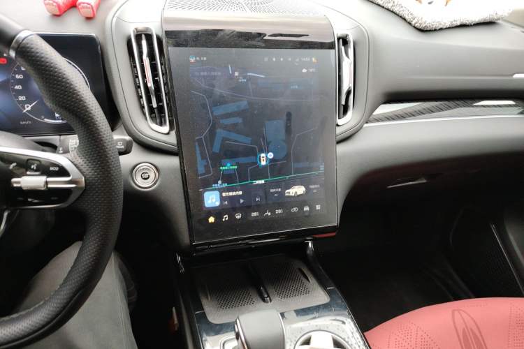 Used Hongqi HS3 PHEV 2024 PHEV 115km Jingwei Edition Audio And AC Panel