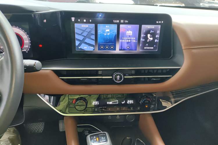 Used Nissan Pathfinder 2024 380 VC-TURBO Four-Wheel Drive Prestige Edition 6 Seats Audio And AC Panel