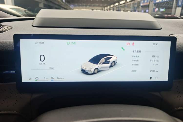 Used Geely Galaxy 8 2025 130km EM-P Starship Edition Instrument Cluster