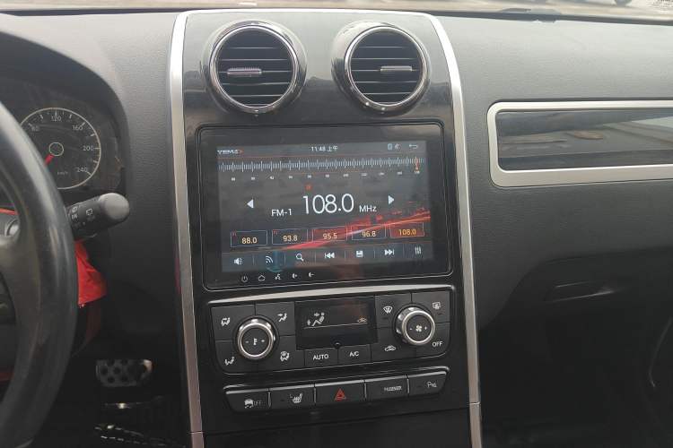 Used Yema T70 2017 T70S Sport Edition 1.8T CVT Flagship Model Audio And AC Panel