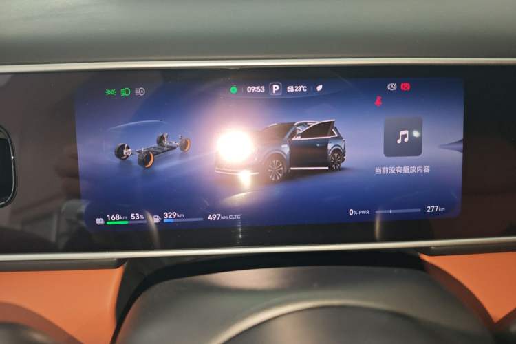 Used Hima AITO M7 2026 Model Range-Extending Max All-Wheel Drive 5-Seater Version Instrument Cluster