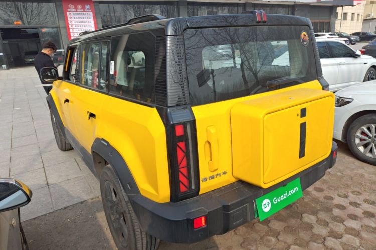 Used iCAR 03 2024 501km Two-Wheel Drive Long-Range Version Rear Left 45 Deg