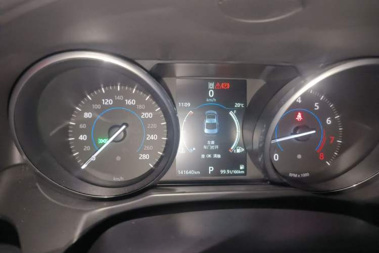 Used Jaguar XF 2016 XF 2.0T Two-Wheel-Drive Luxury Edition Instrument Cluster