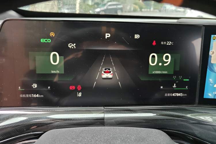 Used CHANGAN UNI-T 2022 1.5T Sport Edition Flagship Version Instrument Cluster