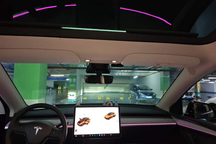 Used Tesla Model Y 2023 Rear-Wheel-Drive Version Headliner