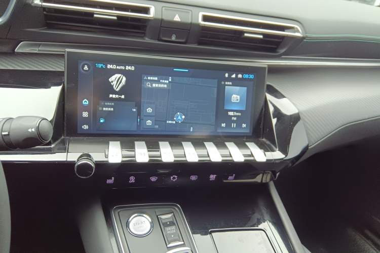 Used Peugeot 508 2023 508L 400THP Driving Flagship Edition Audio And AC Panel